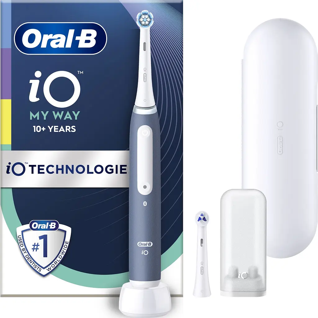 Електрична зубна щітка Oral-B IO Series 4 Ocean Blue [122874] - фото 3