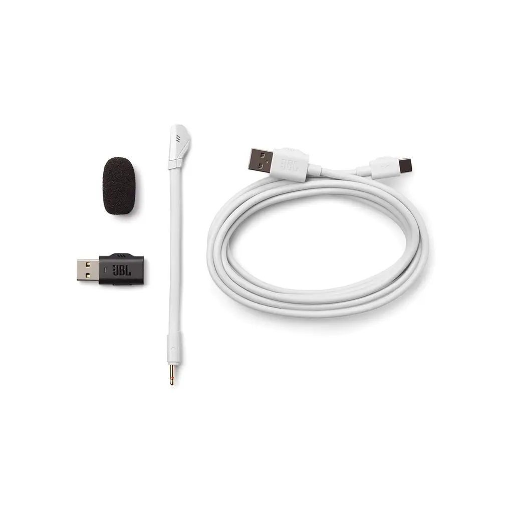 Навушники JBL Quantum 360 Wireless White (JBLQTUM360WHT) - фото 9