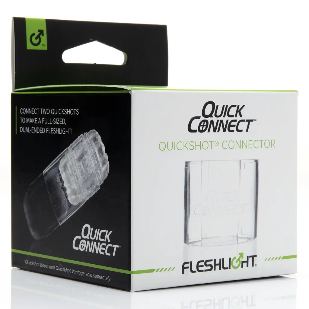 Адаптер Fleshlight Quickshot Quick Connect для з'єднання двох Квікшотов в одну іграшку - фото 3