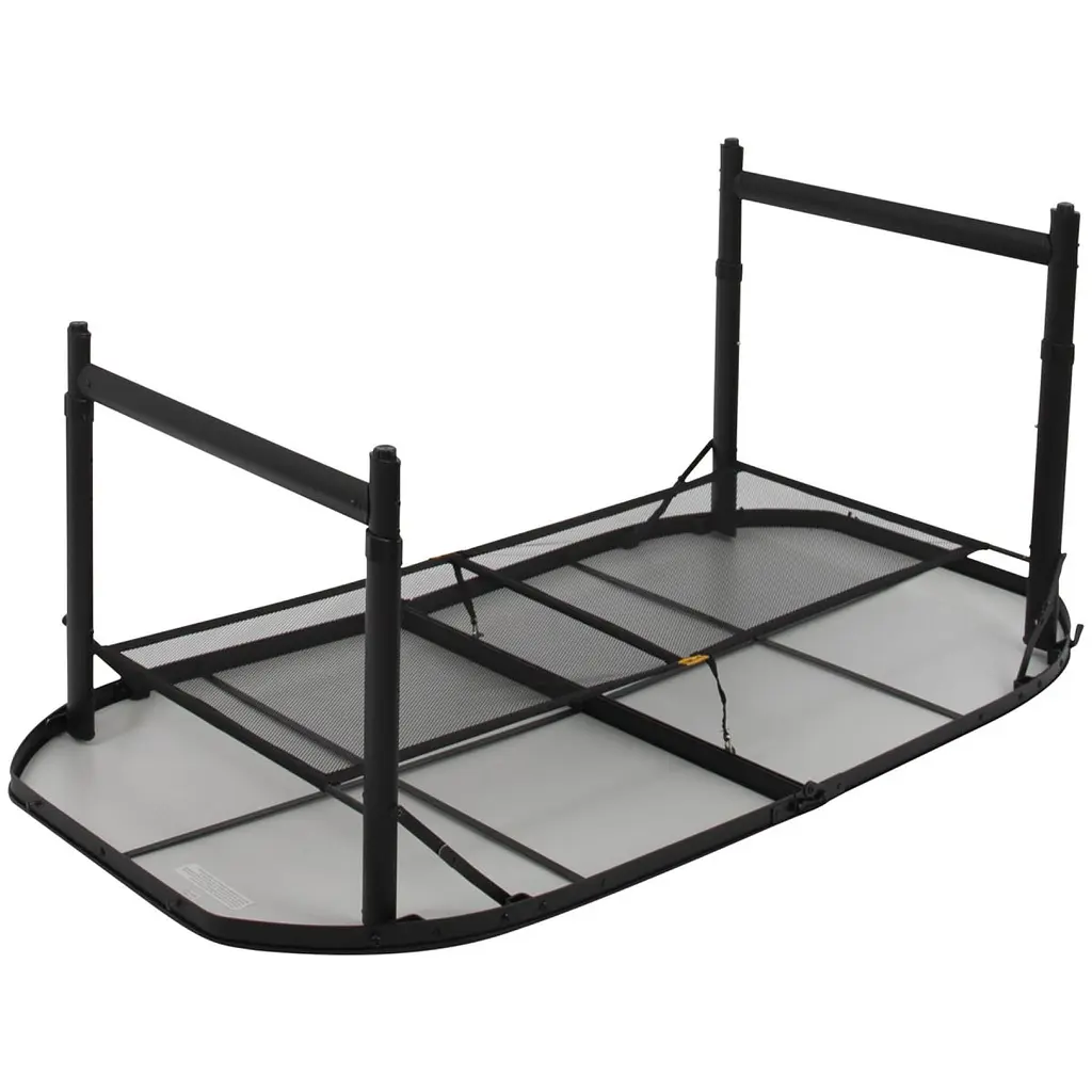 Стіл Bo-Camp Northgate Oval 150x80 cm Black/Grey (1404188) - фото 6
