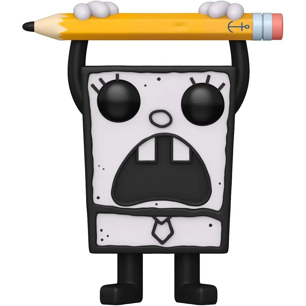Фігурка Funko Pop Губка Боб Каракуля SpongeBob Doodlebob 10 см FP SBQP 1670 - фото 2