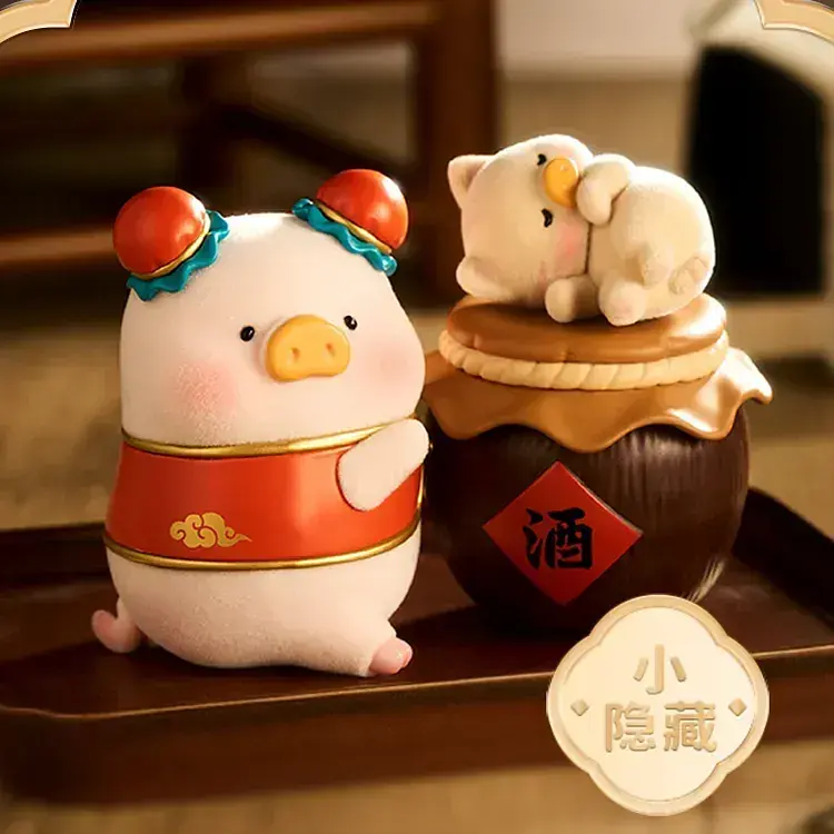 Колекційна фігурка 10/10 Toys LuLu the Piggy серія Lu's Table Series blind box (LULU1276) - фото 10