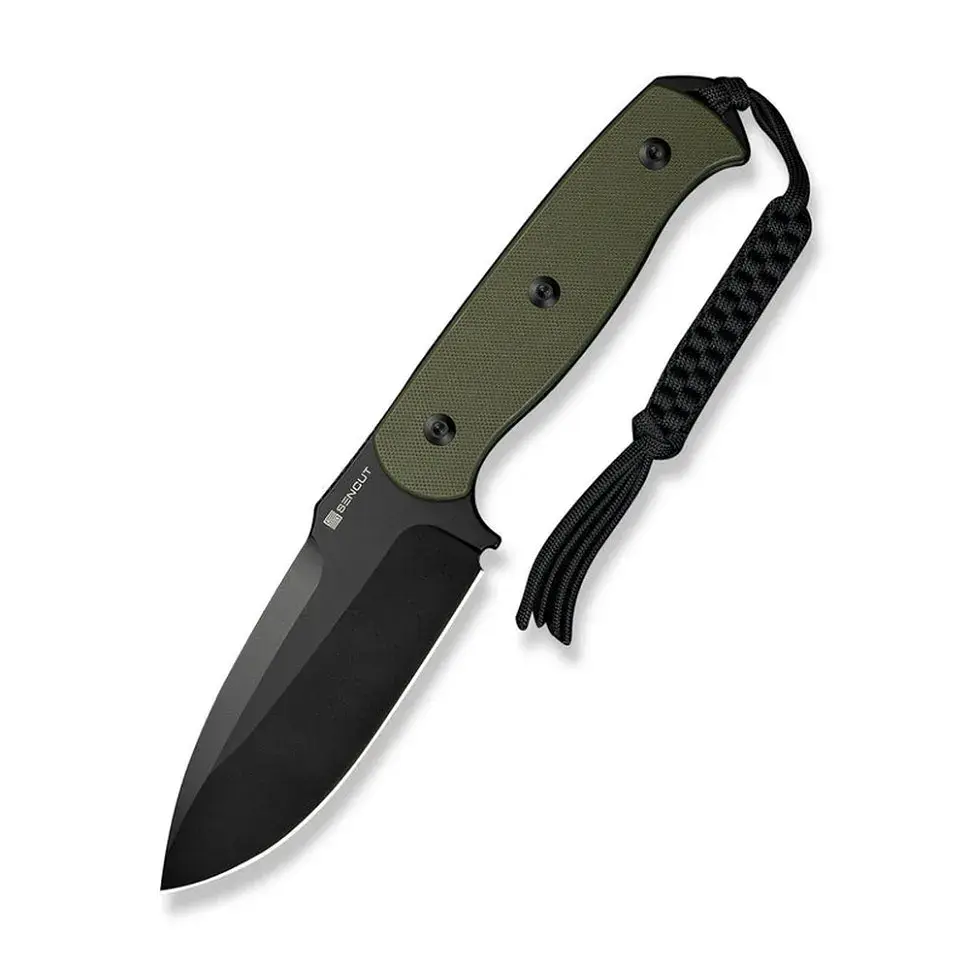 Ніж Sencut Toxodon, Green G10, Darkwash (S24036-2) - фото 4