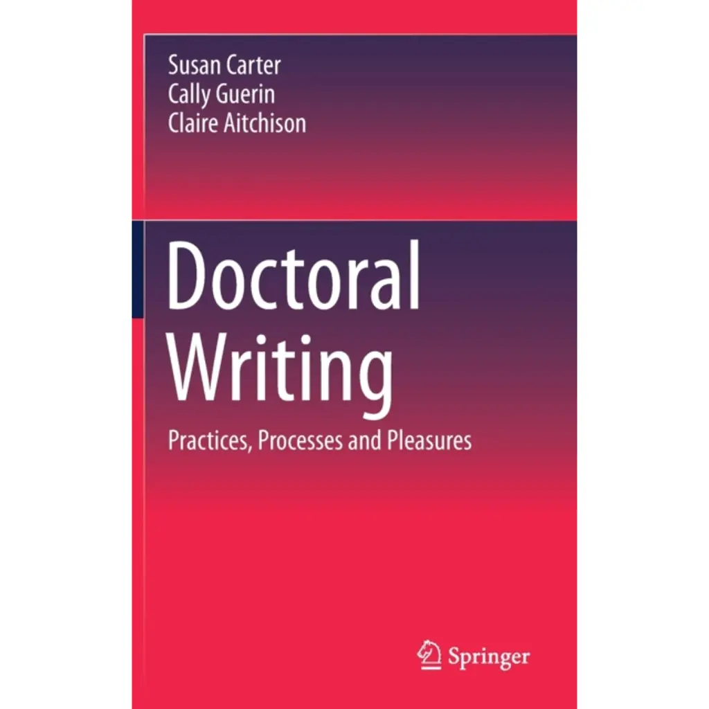 Doctoral Writing - Cally Guerin