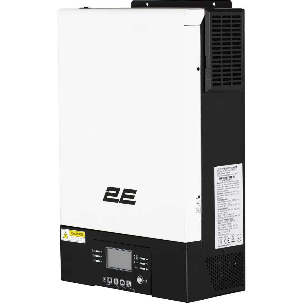 Автономний сонячний інвертор 2E XM KING 6000VA, 48V Pnom-6.0kW 2-AC (2E-XM-KING-6K48T) - фото 3