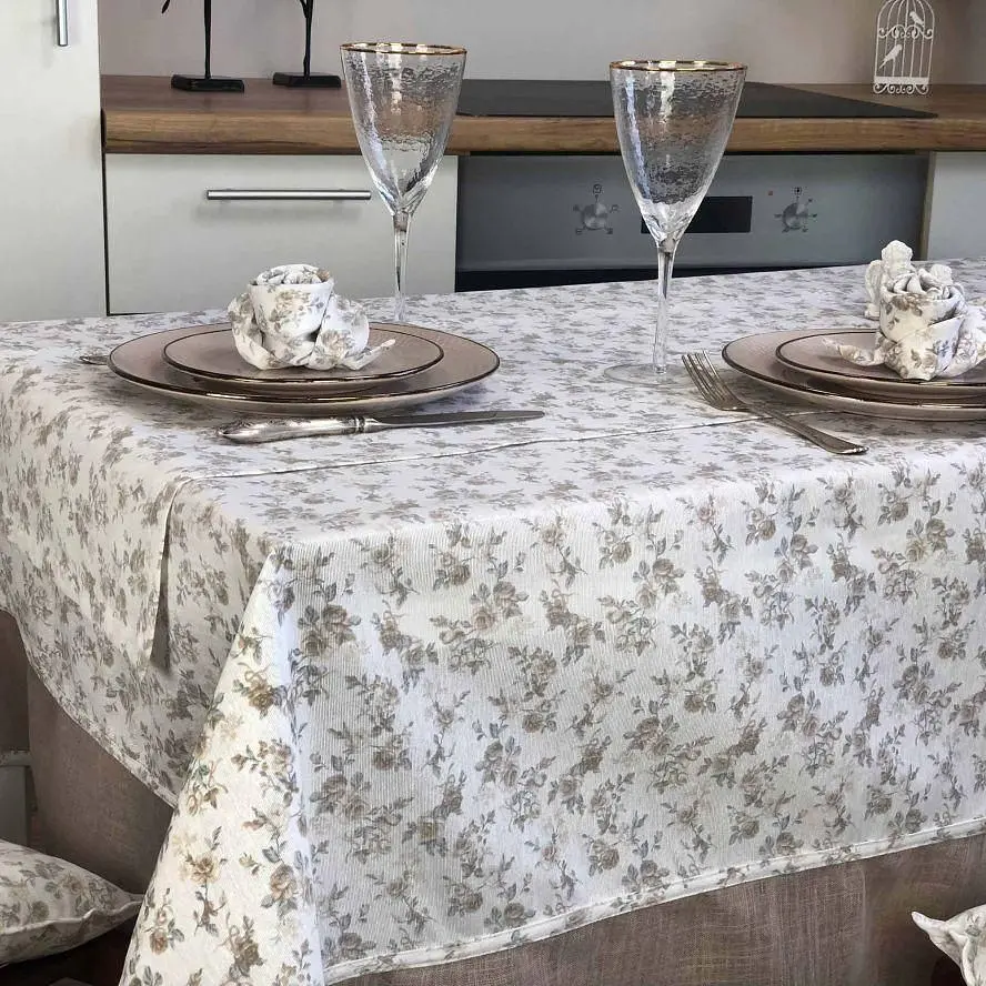 Скатерть Прованс Happy rose 180х150 см (23851) - фото 4