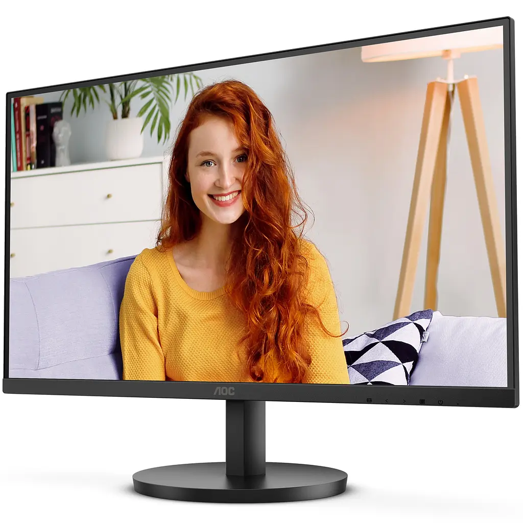 TFT 27" AOC U27B3A, IPS, 4K UHD, HDMIx2, DP, колонки, чорний - фото 3