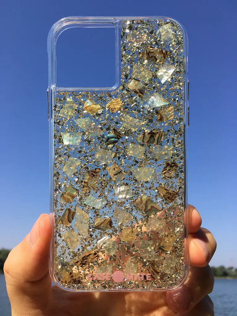 Чохол протиударний з блискітками Case-Mate Karat CM039350-08 для iPhone 11 Pro (5.8") Pearl - фото 9