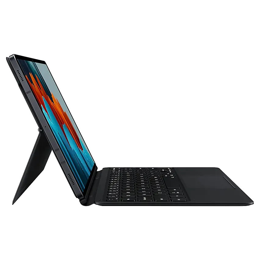 Чохол-клавіатура Samsung Book Cover Keyboard для Galaxy Tab S7 11.0 (T870/T875/T786) / Tab S8 11.0 (X700/X706) Black ENG/UKR (EF-DT870BBRGRU) - фото 3