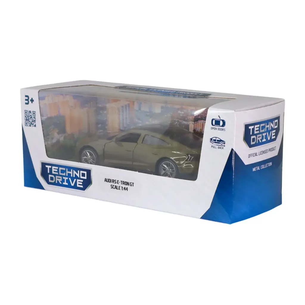 Масштабна модель автомобіля TechnoDrive Audi RS E-tron GT (коричневий) (250410) - фото 4