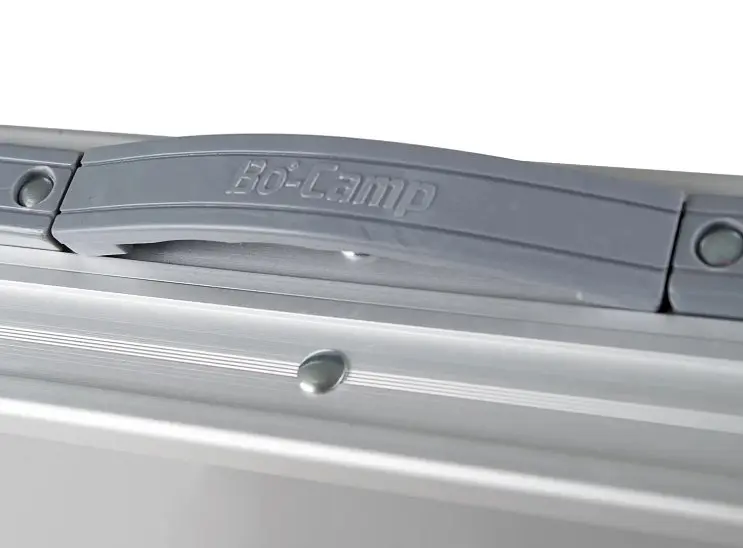 Стіл Bo-Camp Premium Oval 150x80 cm Grey (1404405) - фото 8