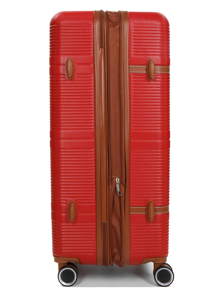 Валіза велика L ABS-пластик Worldline Airtex 629 76×52×30см 110л Червона - фото 7