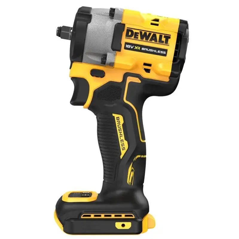 DeWALT Гайковерт ударний аккумуляторний DeWALT XR Li-Ion 18В 610Нм 1440-2500об/хв 3550уд/хв 3/8" 1.1кг без АКБ та ЗП - фото 5