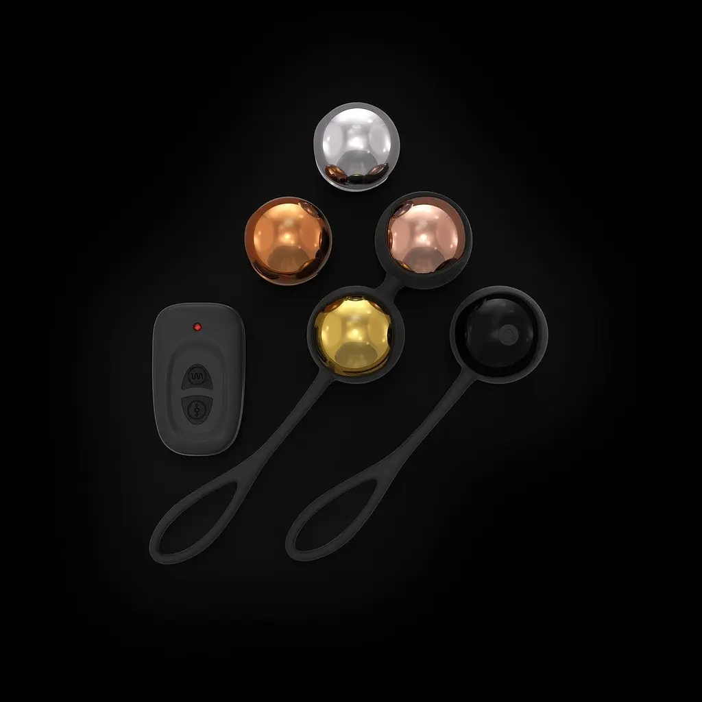 Вагинальные шарики Dorcel Training Balls, 5 шт., разноцветный - фото 7
