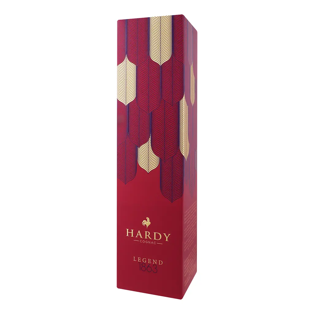 Коньяк Hardy Legend 1863 в коробке 40% 07 л - фото 7