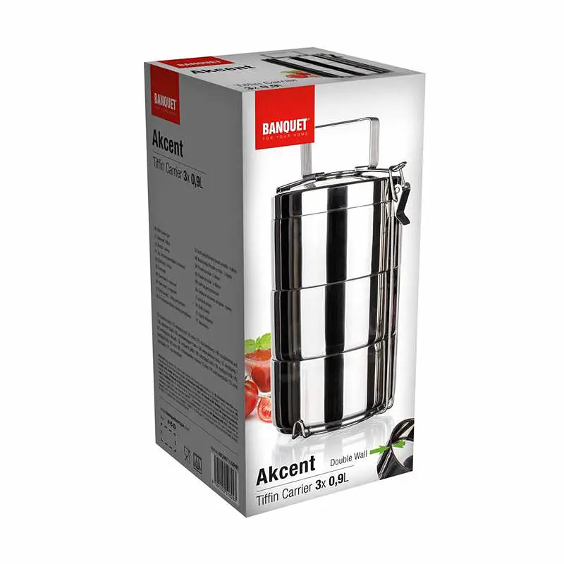 Контейнер для їжі Banquet Store Line, 3 секції, 2,7 л - фото 10