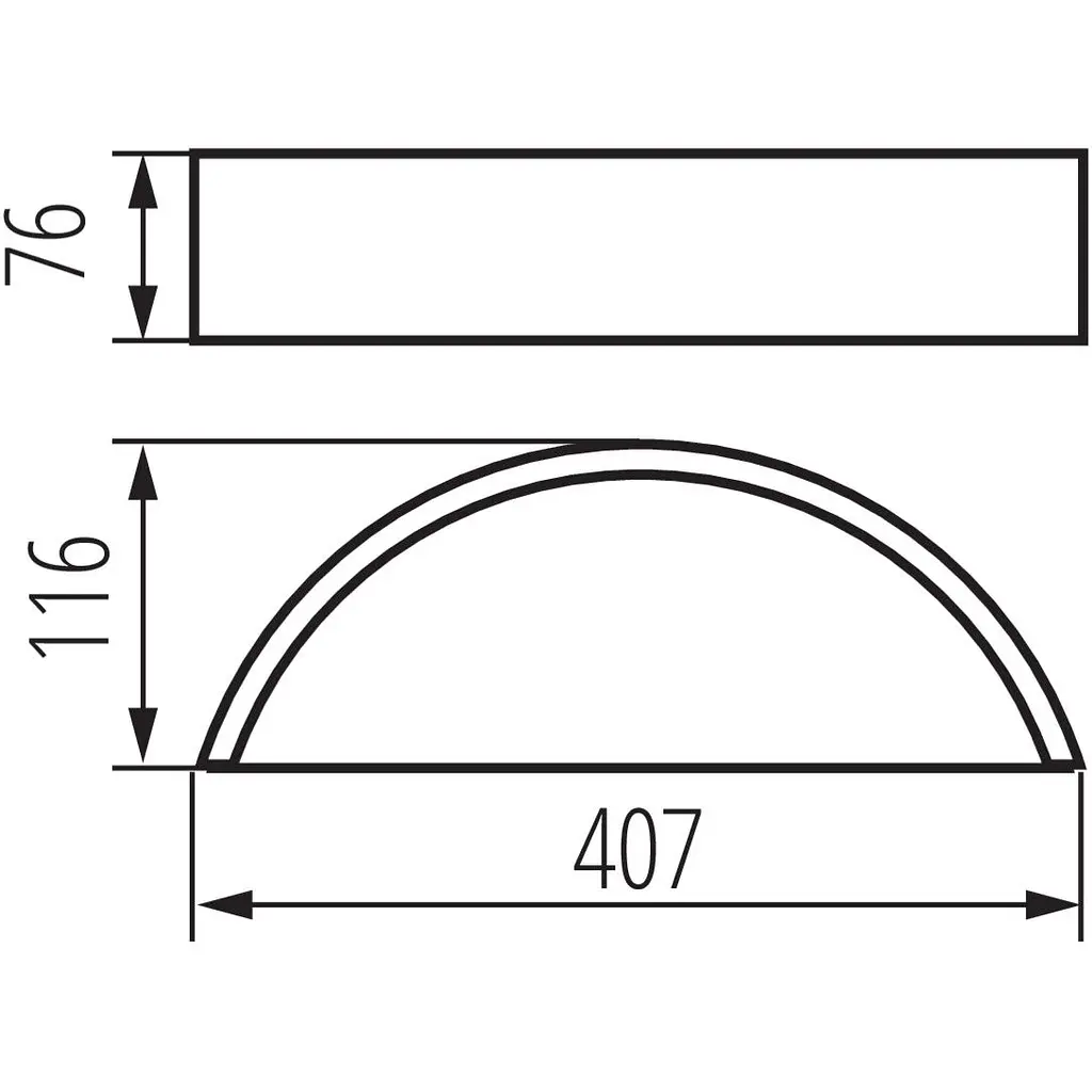 Світильник настінний Kanlux Jasmin WE-W (23756) - фото 3