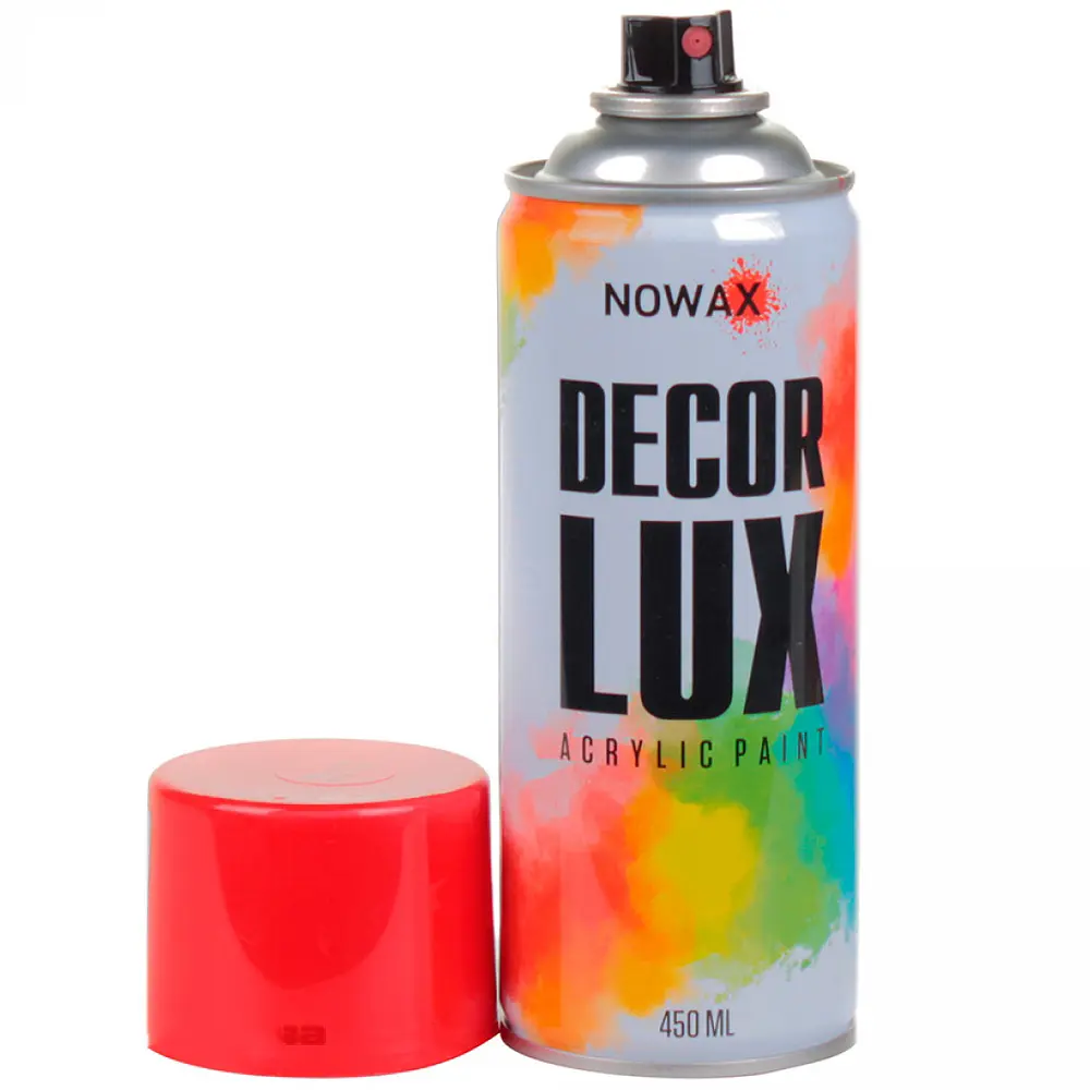 Акрилова фарба Nowax Спрей 450 мл Червона (traffic red/ral3020) - фото 3