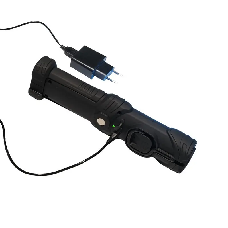 Фонарь аккумуляторный Tiross TS1848 с магнитом и крючком для подвешивания 1 шт. черный (TS1848) - фото 3