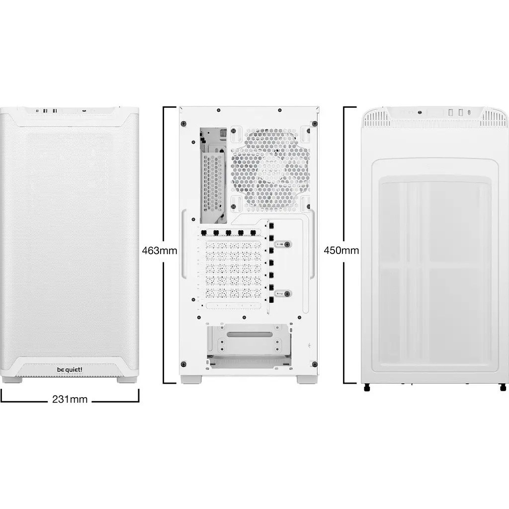 Корпус be quiet! Pure Base 501 LX White (BGW79) [134577] - фото 7