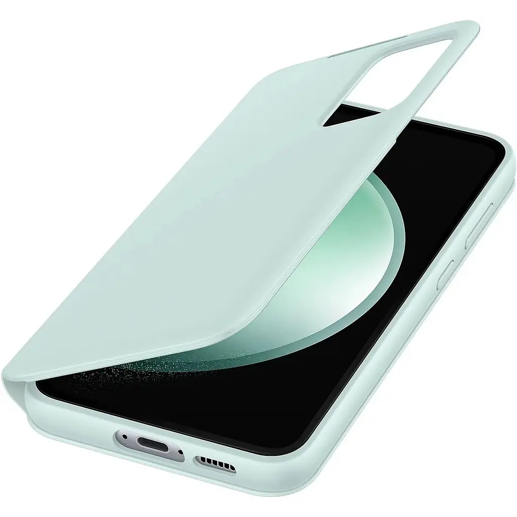 Оригинальный чехол-книжка Samsung для Galaxy S23 FE Smart Wallet Case Official (EF-ZS711CBEGRU) Мятный - фото 5
