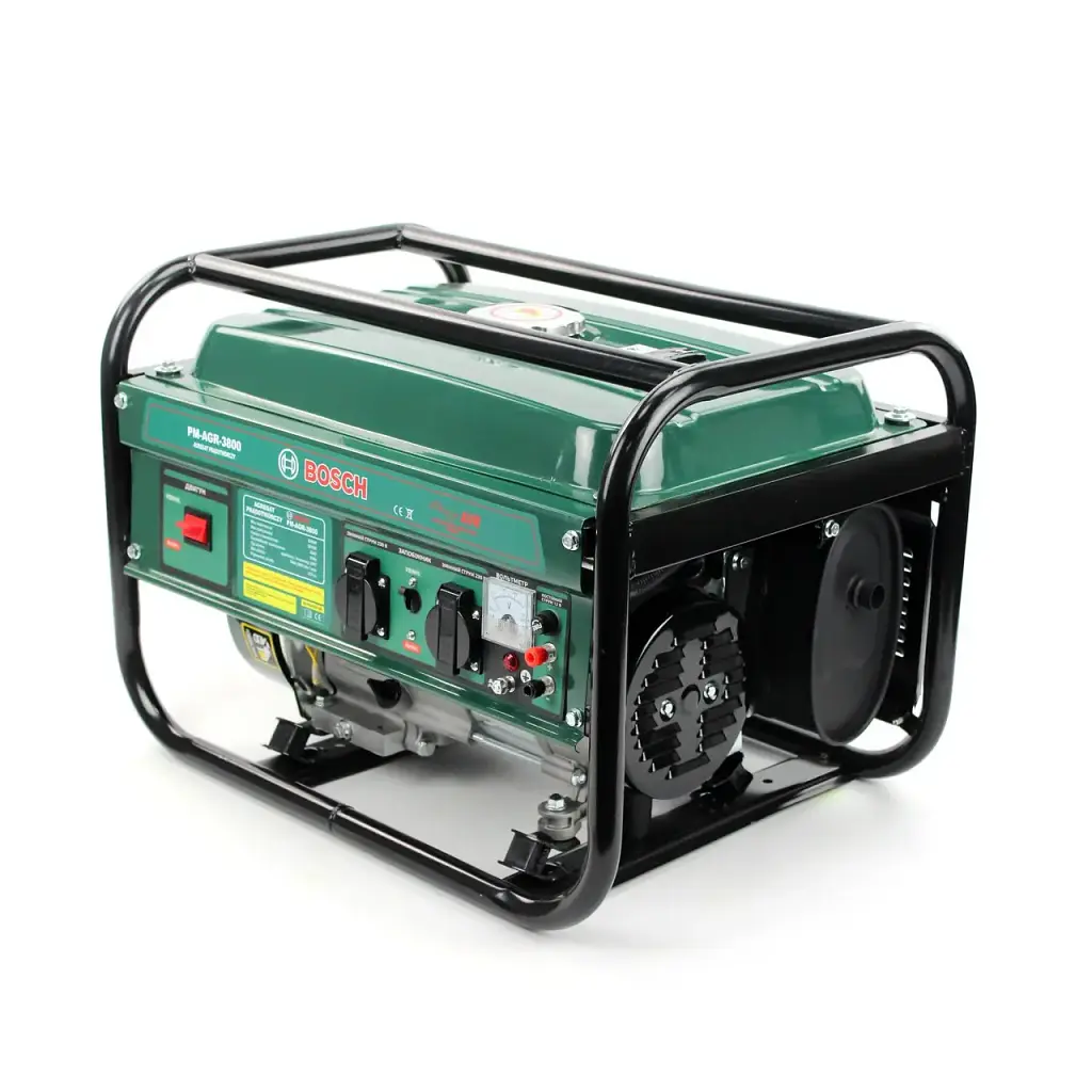 Генератор бензиновий BOSCH PM-AGR-3800 (3,5 кВт/3.8 кВт) Ручний запуск - фото 9