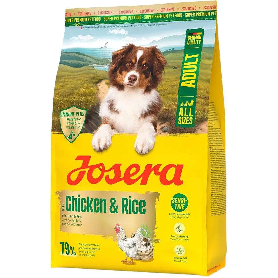 Сухой корм для собак Josera A/S Adult Chicken & Rice 3 кг - фото 2