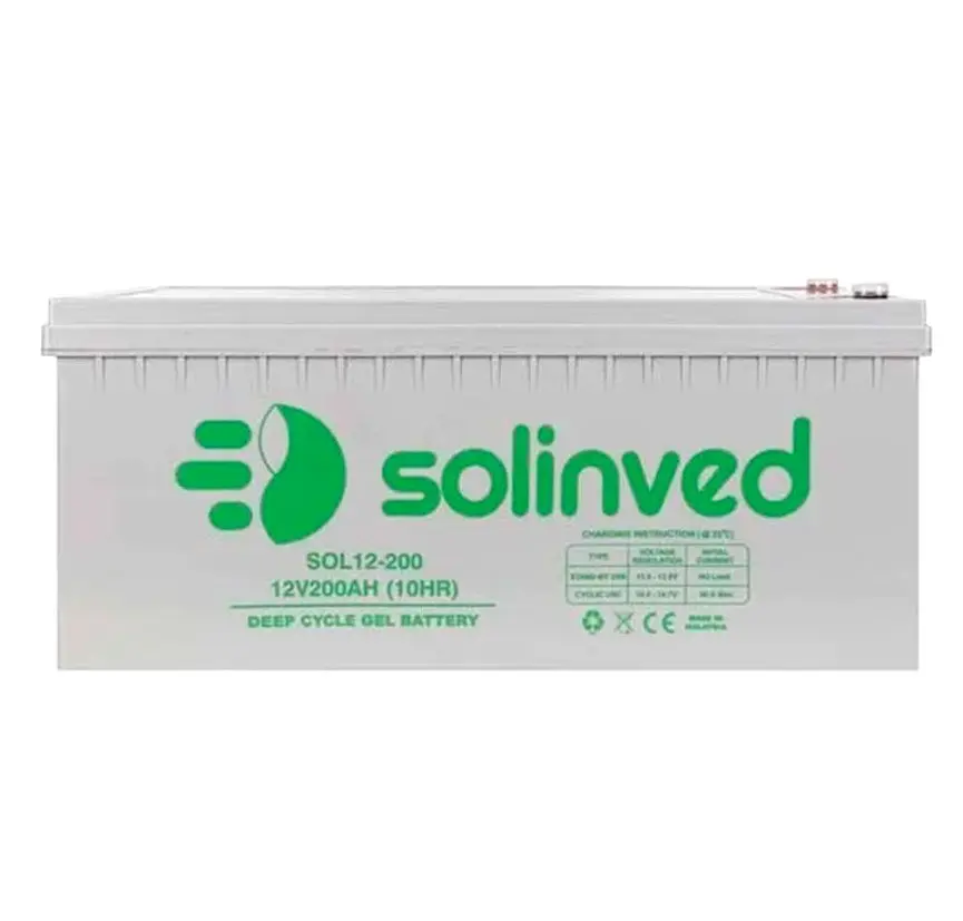 Аккумуляторная батарея GEL SOLINVED 20012 12V 200Ah - фото 2
