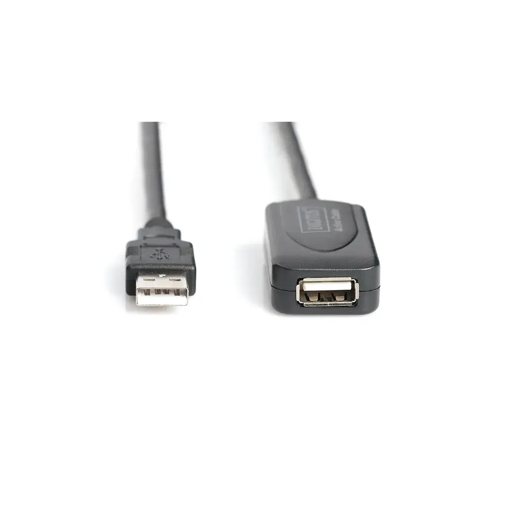 Дата кабель USB 2.0 AM/AF 20.0 m active Digitus (DA-73102) - фото 2