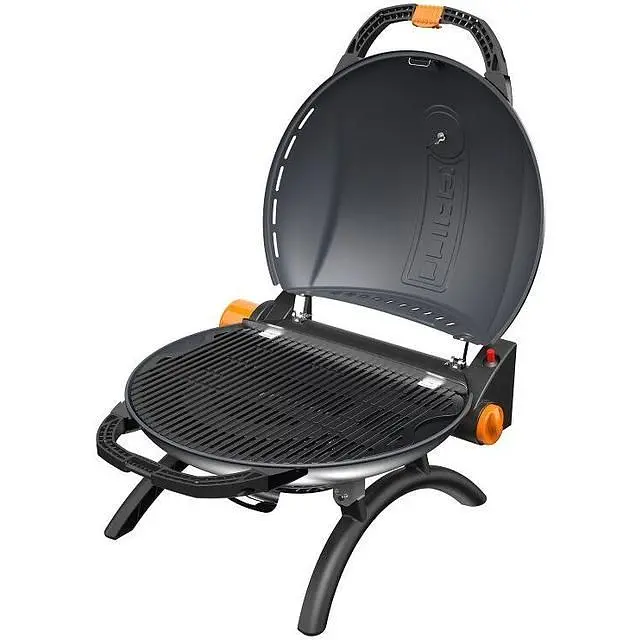 Портативный газовый гриль O-Grill 900 переносной, черный + шланг в подарок! - фото 8