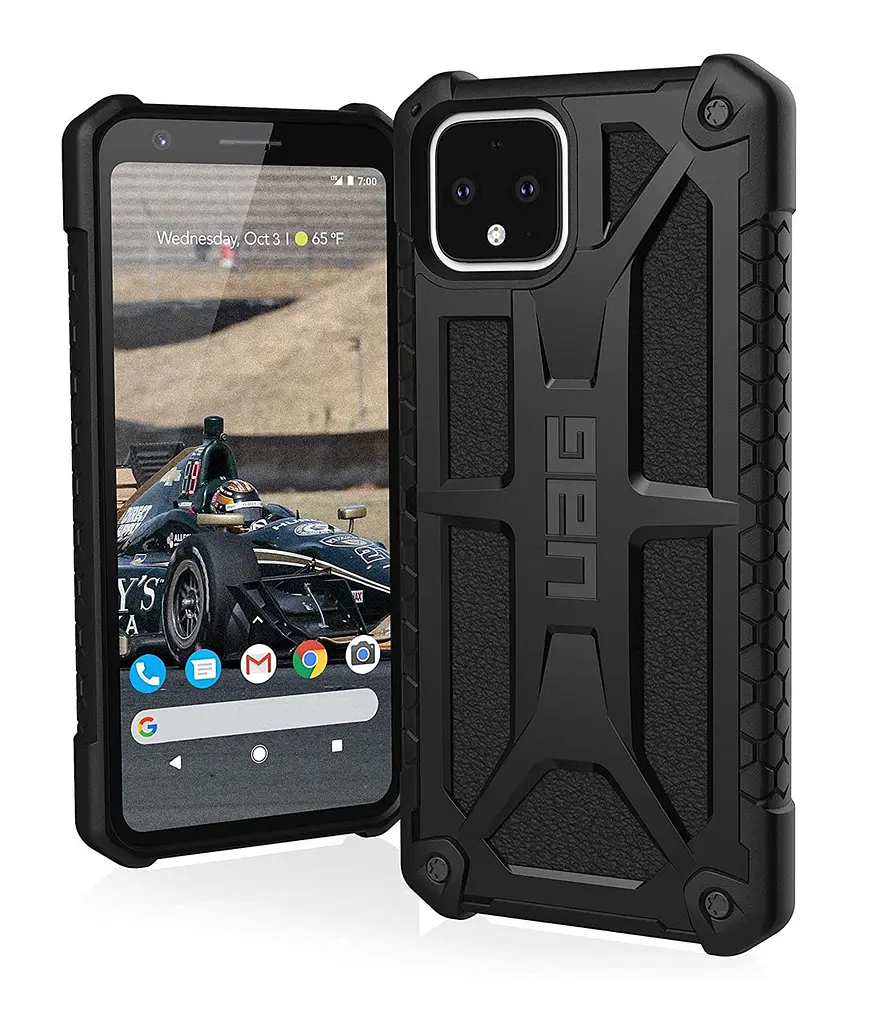 Чохол протиударний UAG Monarch 611661114040 для Google Pixel 4 (5.7") Black - фото 9