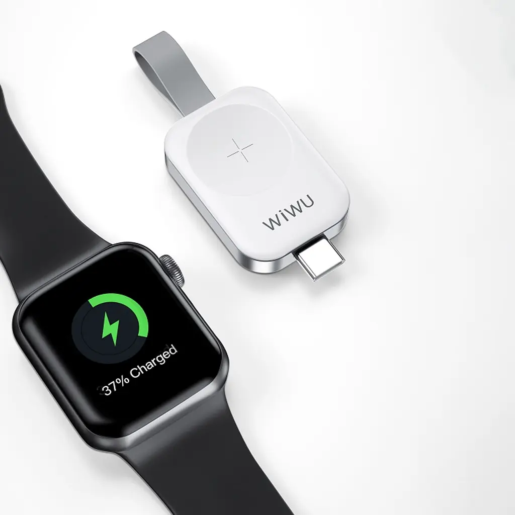 Бездротовий зарядний пристрій Wiwu M16 Pro для Apple Watch White [104012] - фото 4