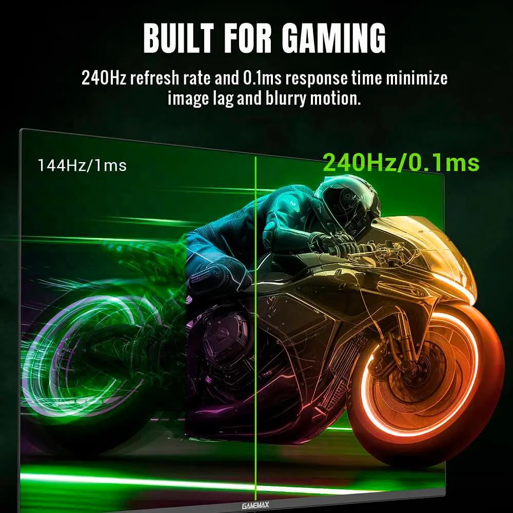 Монітор 31.5" GameMax GMX32UCDM Vision QD-OLED UHD OLED 240Hz (GMX32UCDM) - фото 8