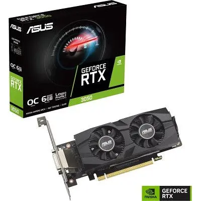 Відеокарта ASUS GeForce RTX3050 6Gb OC LP BRK (RTX3050-O6G-LP-BRK) - фото 7