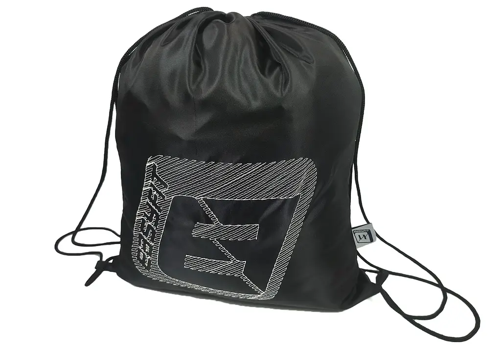 Сумка спортивна для взуття або інвентарю EasyFit чорна (EF-BAG-1) - фото 9