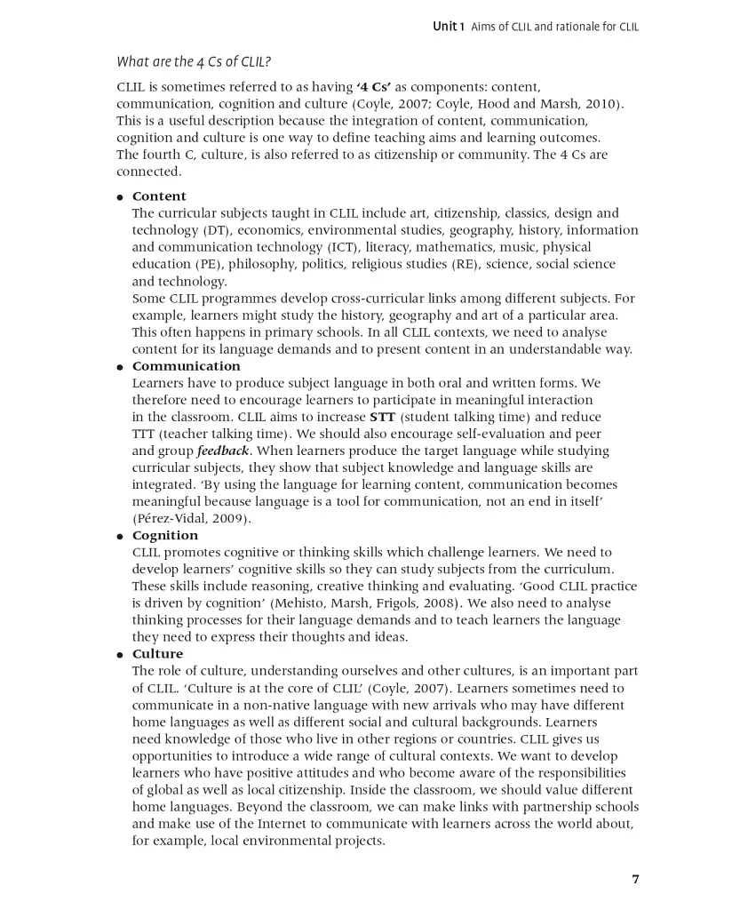 The TKT Course CLIL Module - фото 8