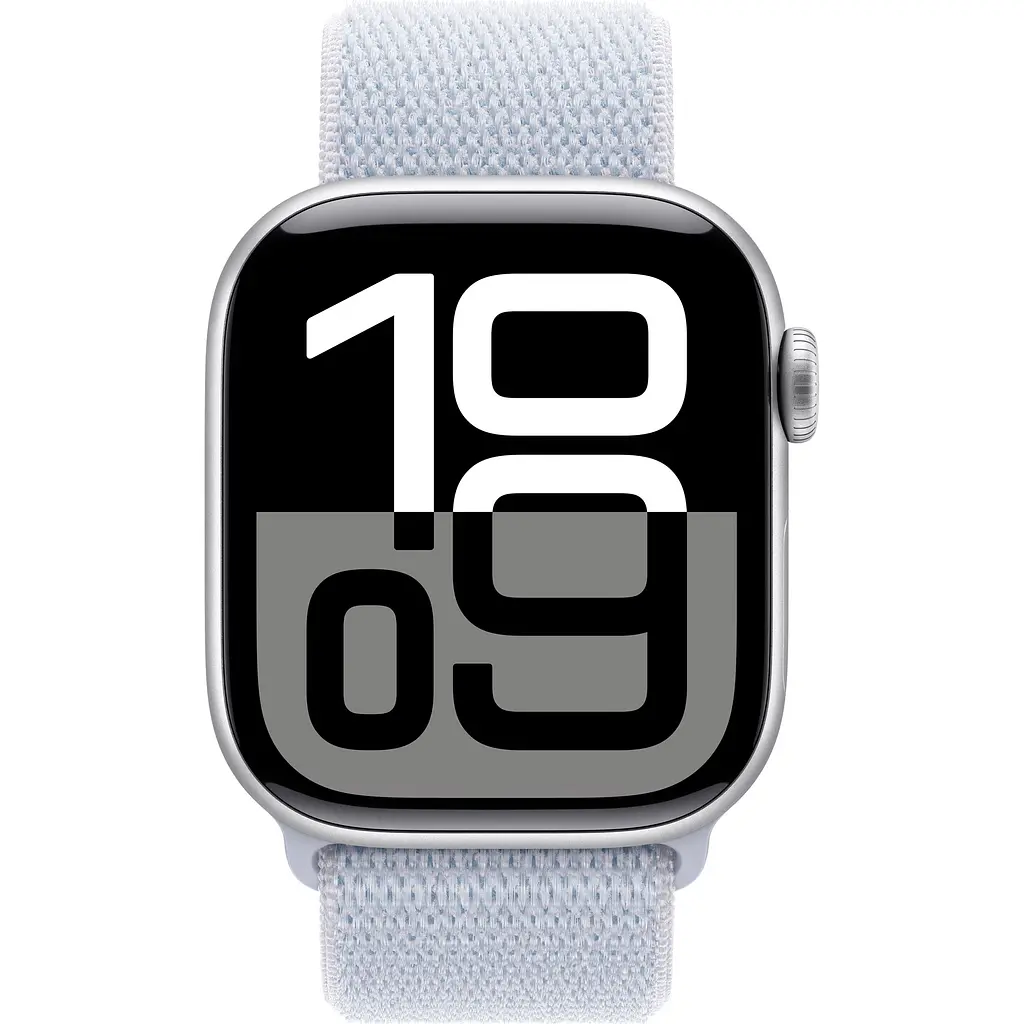 Смарт-часы Apple Watch Series 10 GPS 42mm Silver Aluminum Case with Blue Cloud Sport Loop [MWWD3] [114987] - фото 2