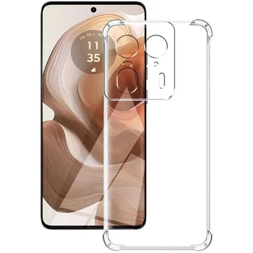 Панель BeCover Anti-Shock для Motorola Edge 50 Ultra Clear (712308) - фото 3