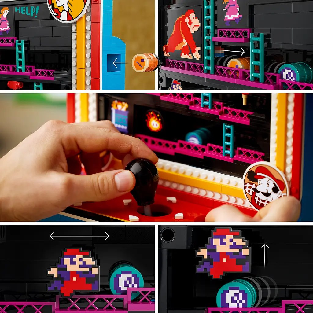 Конструктор LEGO Super Mario Аркадна гра Donkey Kong™ V29 1371 ел. (72051) - фото 10