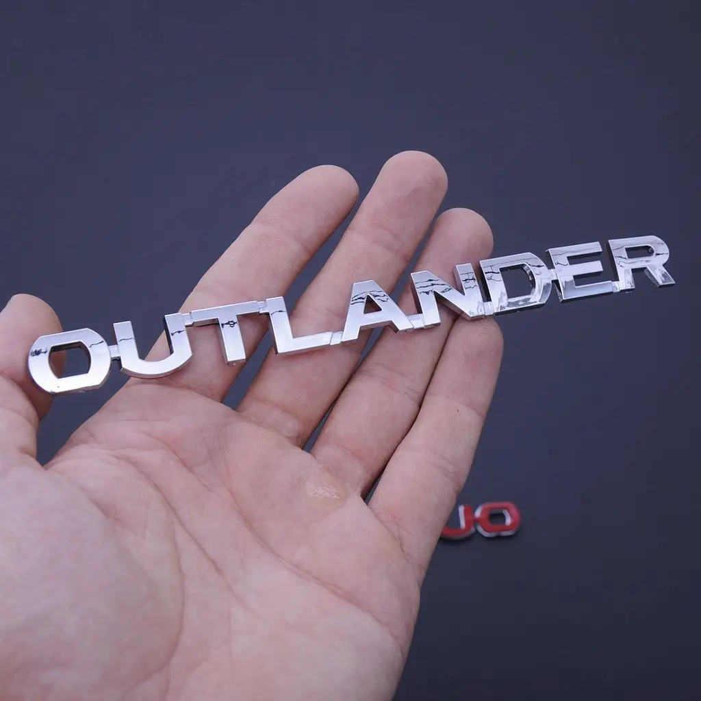 Емблема напис Outlander скотч 3М 160 x 15 мм цільна Польща - фото 2