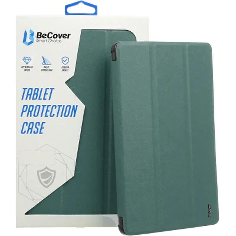 Чохол до планшета BeCover Smart Case Xiaomi Pad 7 / 7 Pro 11.2" Dark Green (712801) - фото 6