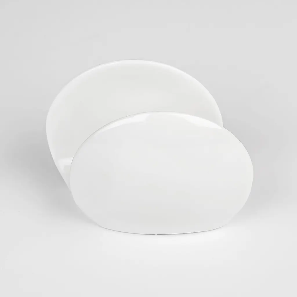 Серветниця МВМ My Home Перлина 115x67x86 мм біла (KP-108 WHITE) - фото 2