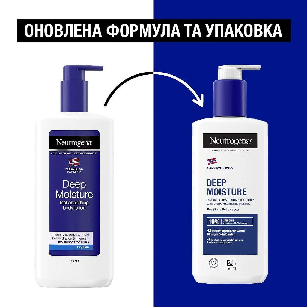 Лосьйон для тіла Neutrogena Норвезька формула Глибоке зволоження для сухої шкіри 250 мл - фото 4