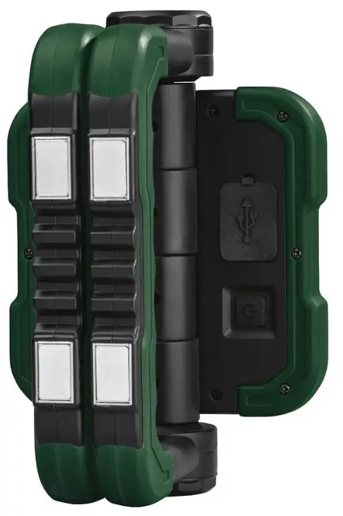 Прожектор акумуляторний Parkside 2x5 Вт, складний, функція Powerbank, 2 COB світлодіоди, магніт, підставка, літій-іонний акумулятор 5 Аг - фото 6