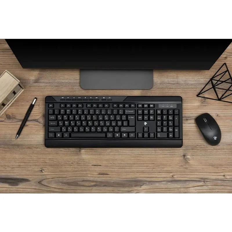 Комплект 2E MK410 WL BLACK 2E-MK410MWB - фото 15