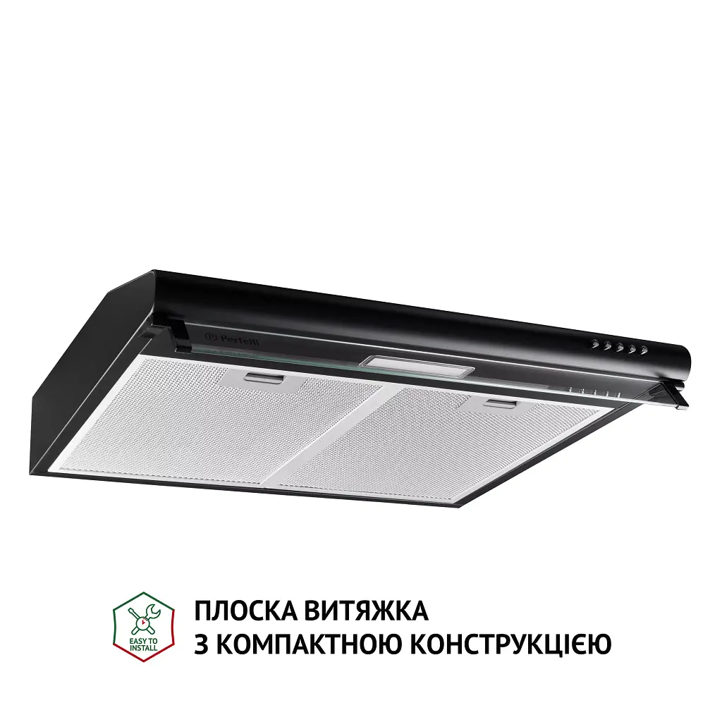 Витяжка плоска Perfelli PL 6144 BL LED - фото 2