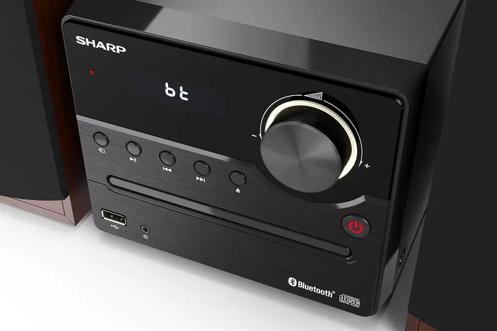 Мікросистема Sharp Micro Sound System Brown (XL-B512(BR)) - фото 3