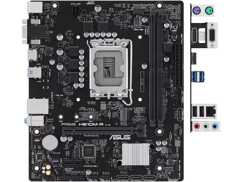 Материнська плата Asus PRIME H610M-R-SI (90MB1GL0-M0ECY0)