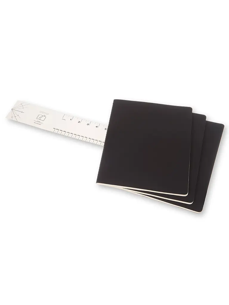 Записник Moleskine Cahier XXL, Нелінований Чорний (QP333) - фото 2