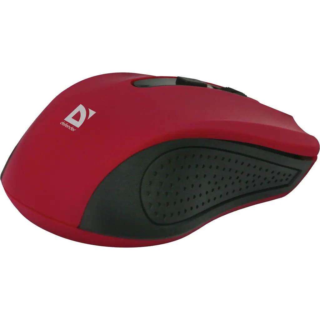 Мишка Defender Accura MM-935 Red (52937) - фото 2